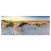 Leinwandbild Strand am Abend, Sonne, Meer, Sand M1079