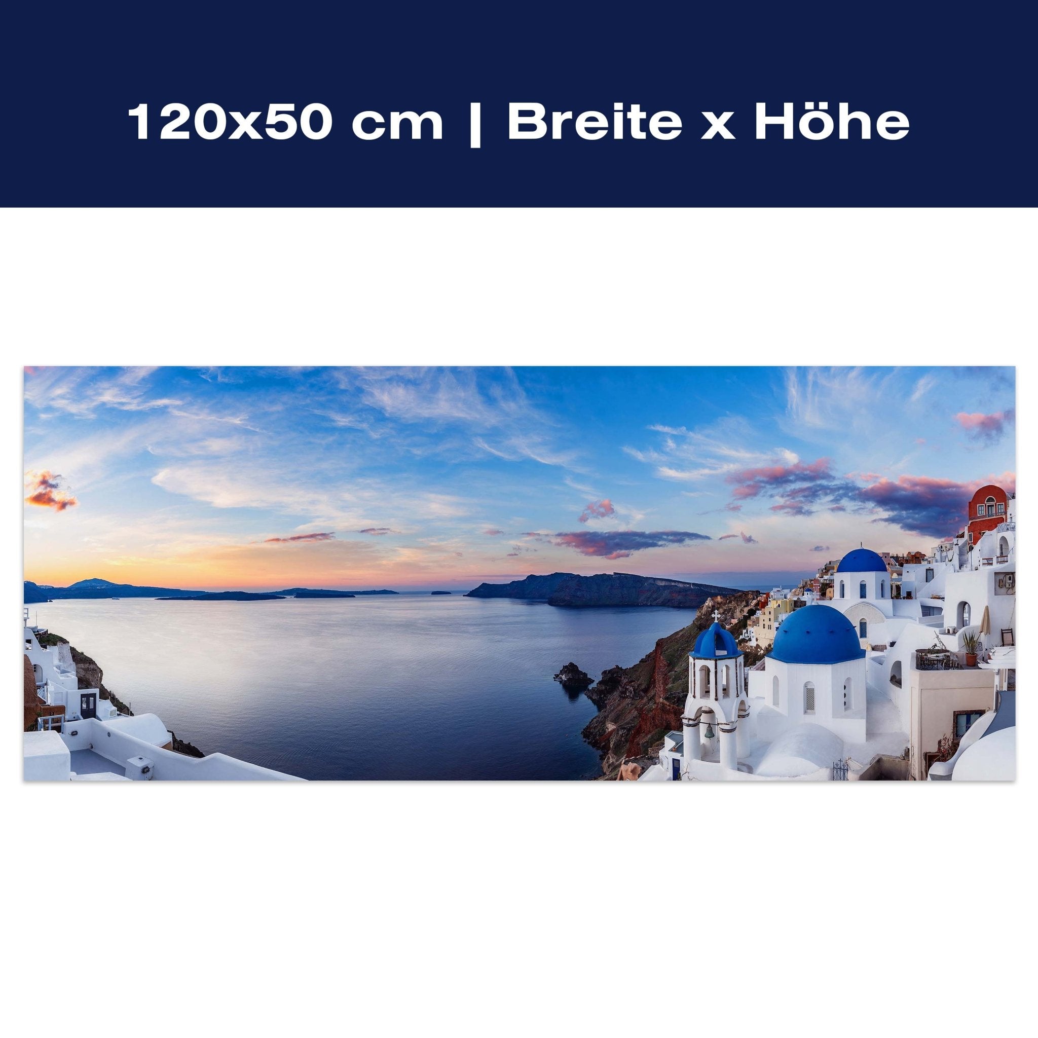 Leinwandbild Santorini, Griechenland, Meer, Küste M1082