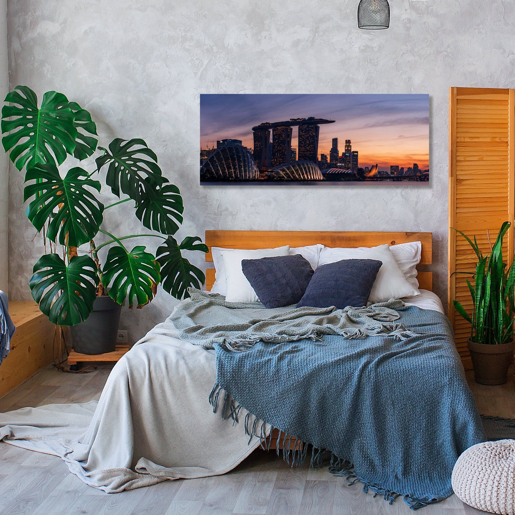 Leinwandbild Hotel in Singapur, Asien, Hochhaus, Meer M1089 kaufen - Bild 2