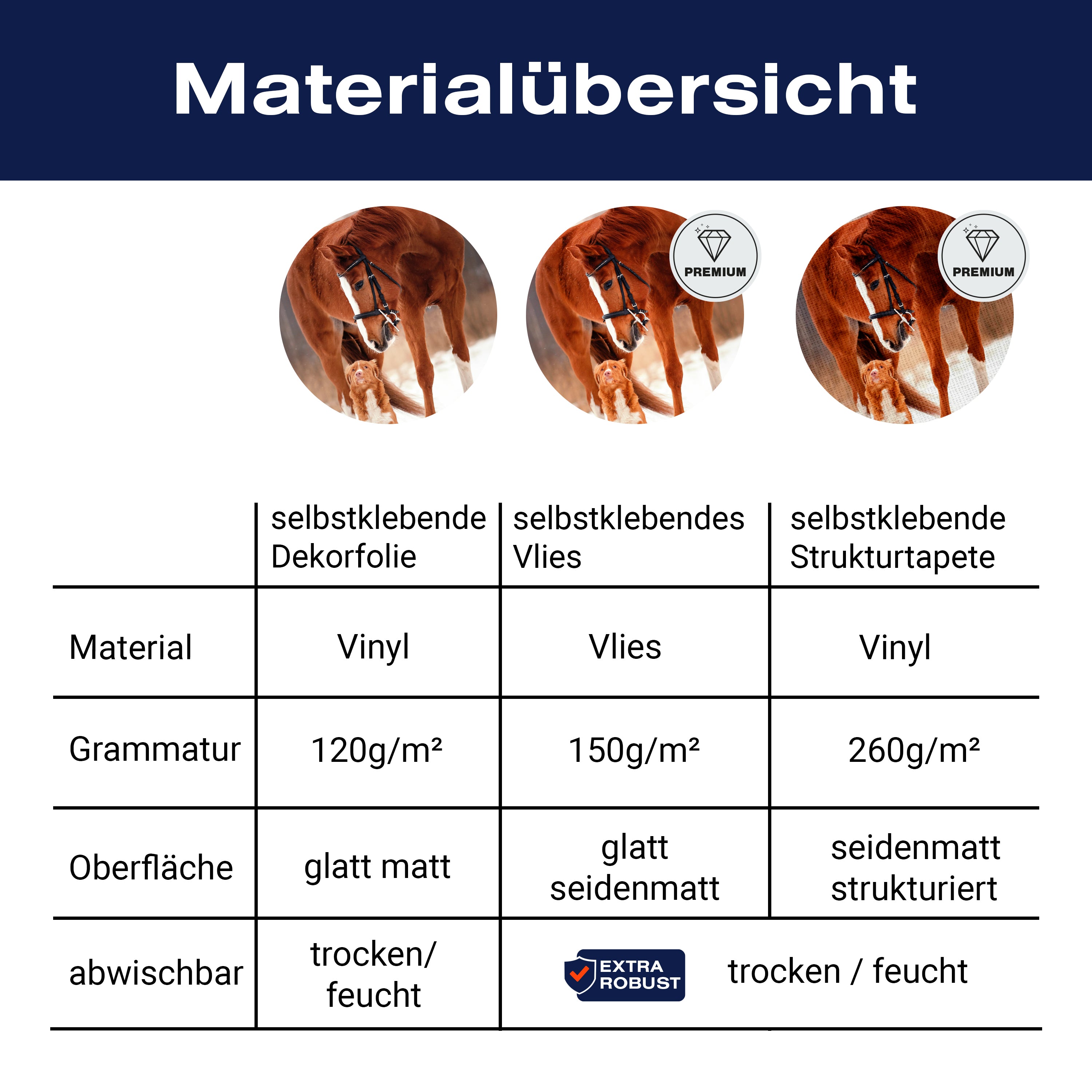 Türtapete Tierische Freunde Hund & Pferd, Tiere M1097 - Bild 9