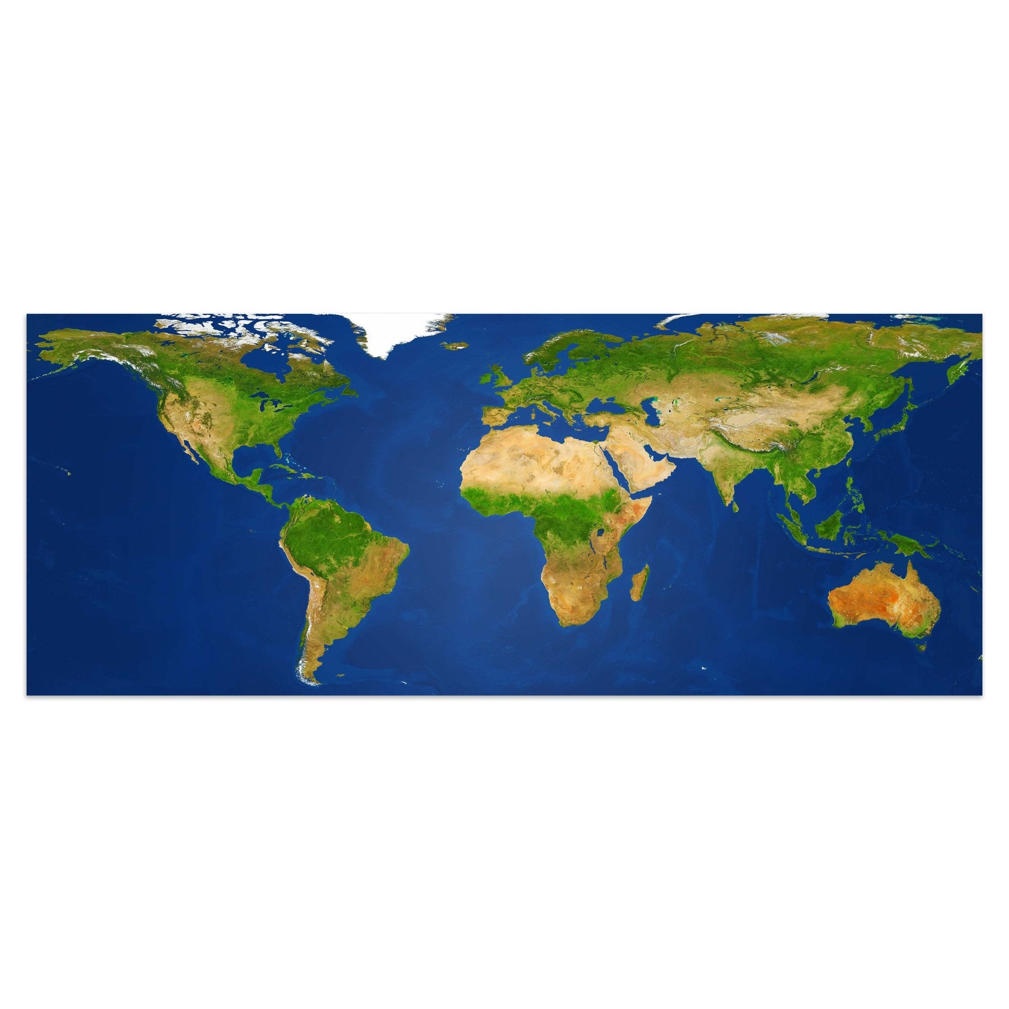 Leinwandbild Weltkarte, Erde, Kontinente, Meere M1103 kaufen - Bild 1