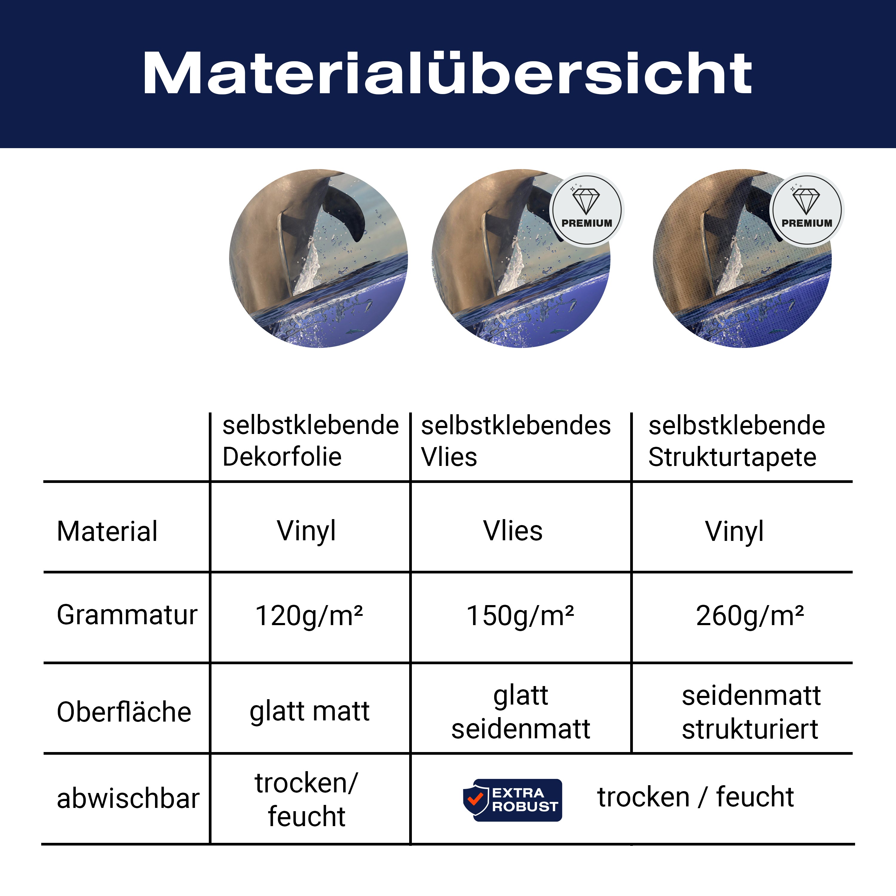 Türtapete springender Delfin, Säugetier, Sonne M1129 - Bild 9