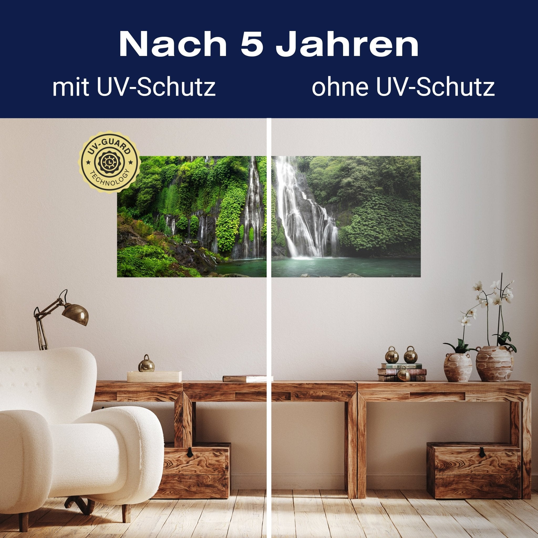 Leinwandbild Tropische Wasserlandschaft M1137 kaufen - Bild 9