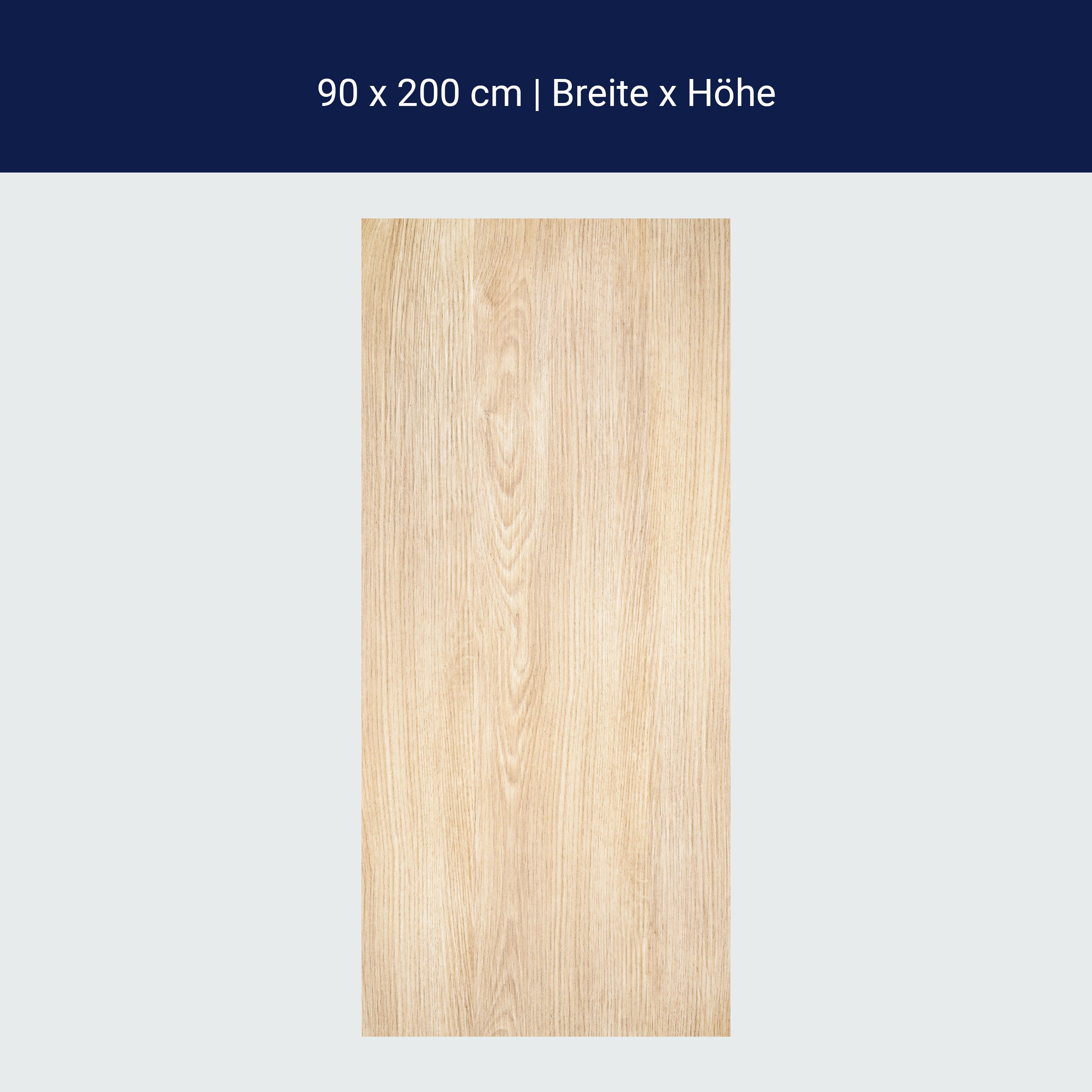 Türtapete helles Holz, Echtholz, braun, beige M1237