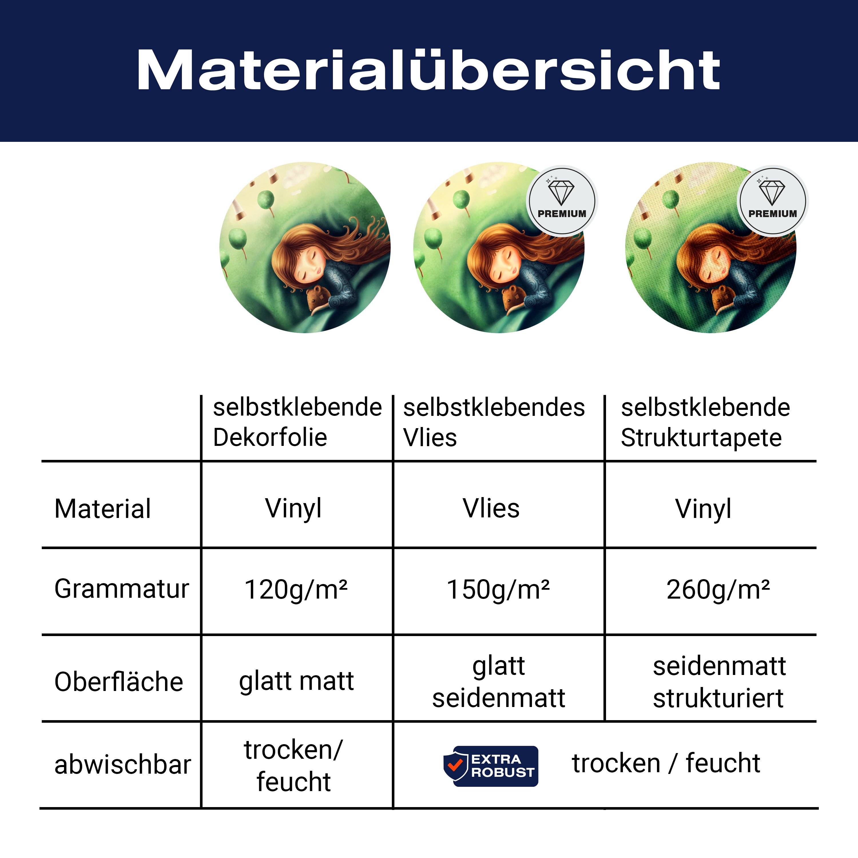 Türtapete schlafendes Kind, Schafe, Träumen, Baum M1255 - Bild 9