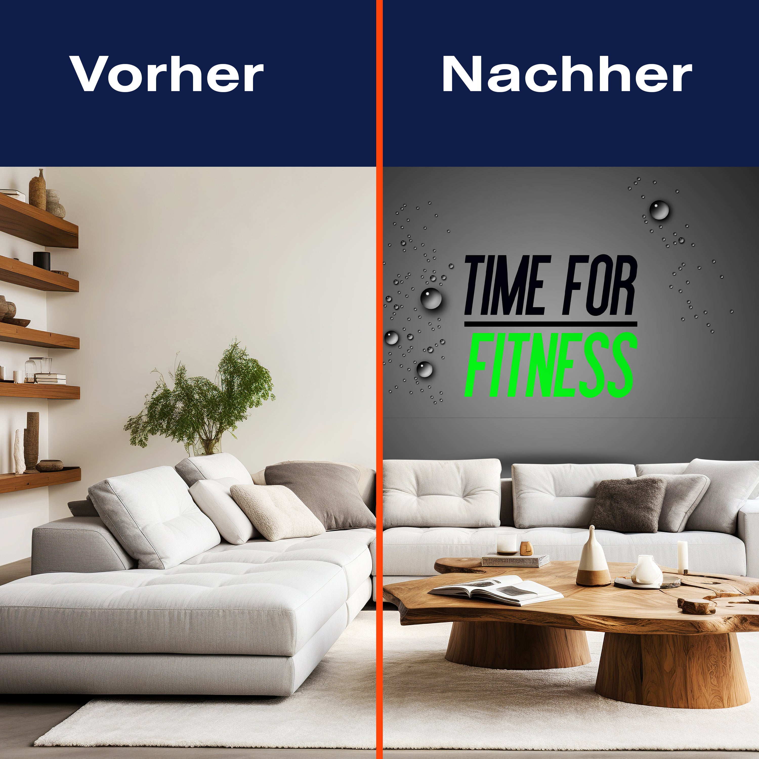 Fototapete Spruch Time for Fitness M5694 - Bild 9