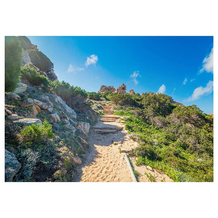 Fototapete Strand Treppe Sand M6869 - Bild 2