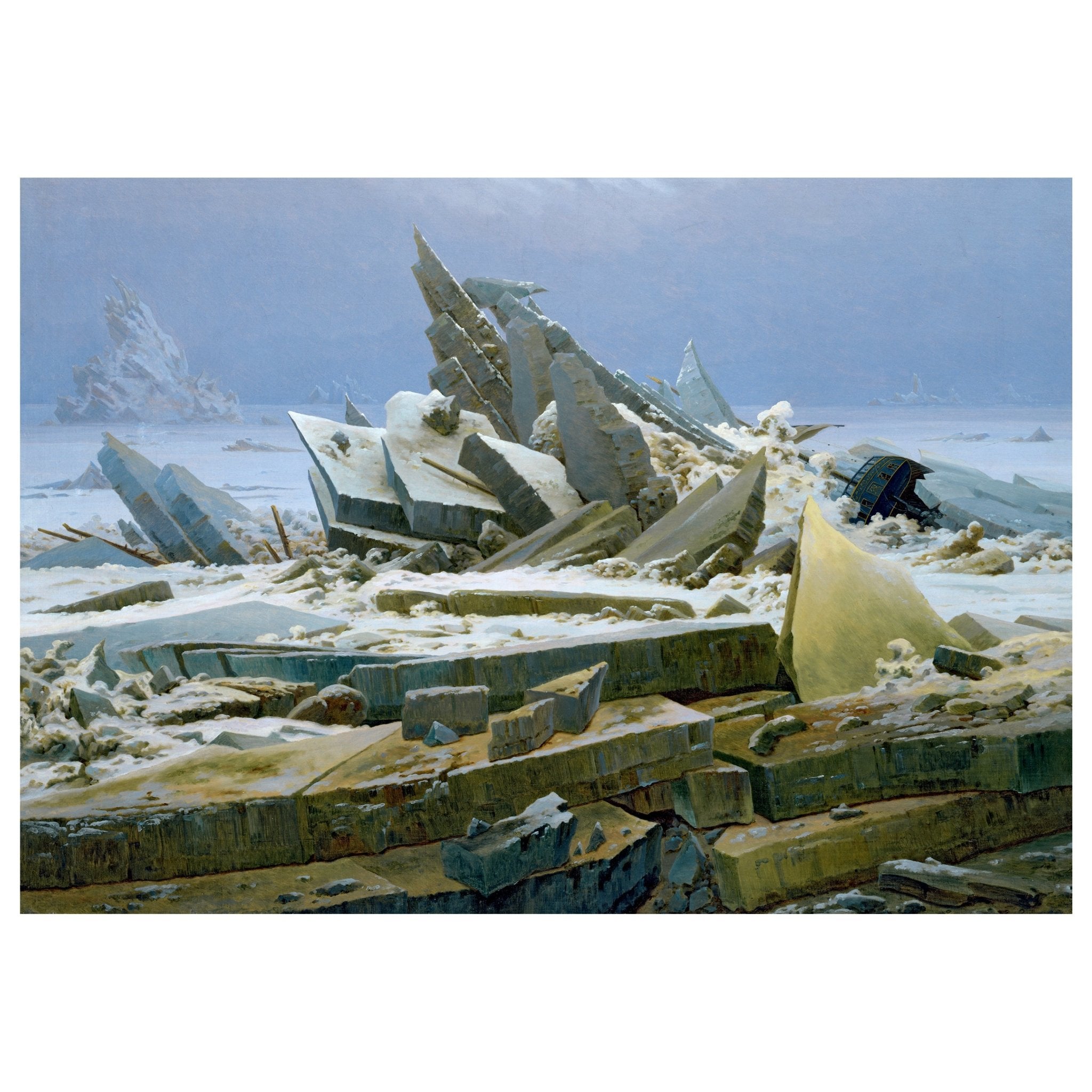 Fototapete Das Eismeer von Caspar Friedrich M6938 - Bild 2