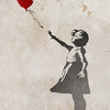 Quadratische Fototapete Banksy Street Art M0074