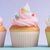 Panorama-Fototapete bunte Cupcakes M0095