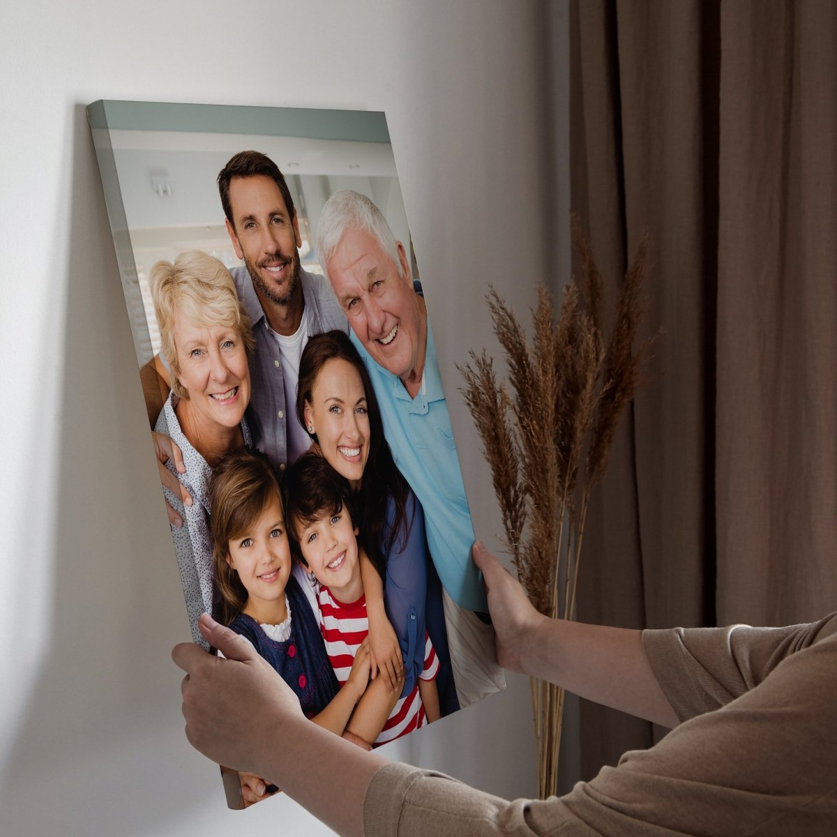 Dein Lieblings-Familienmoment auf Leinwand