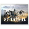 Poster Ich kann alles schaffen, Berge, M0001