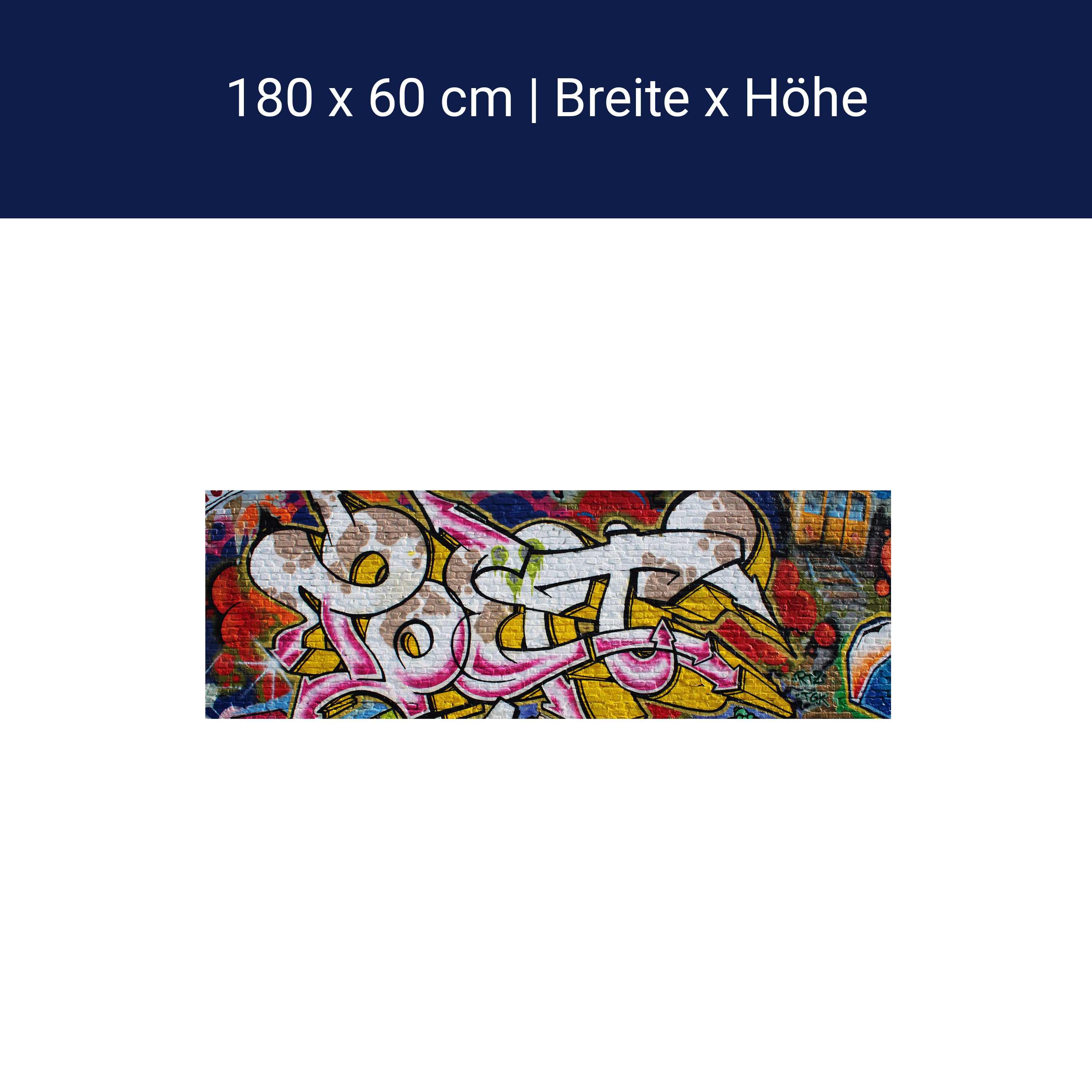 Küchenrückwand Graffiti Poet M0007