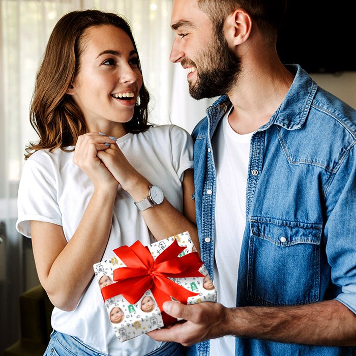 Geschenkpapier personalisiert Geschenkpapier Bär Baby - Bild 4