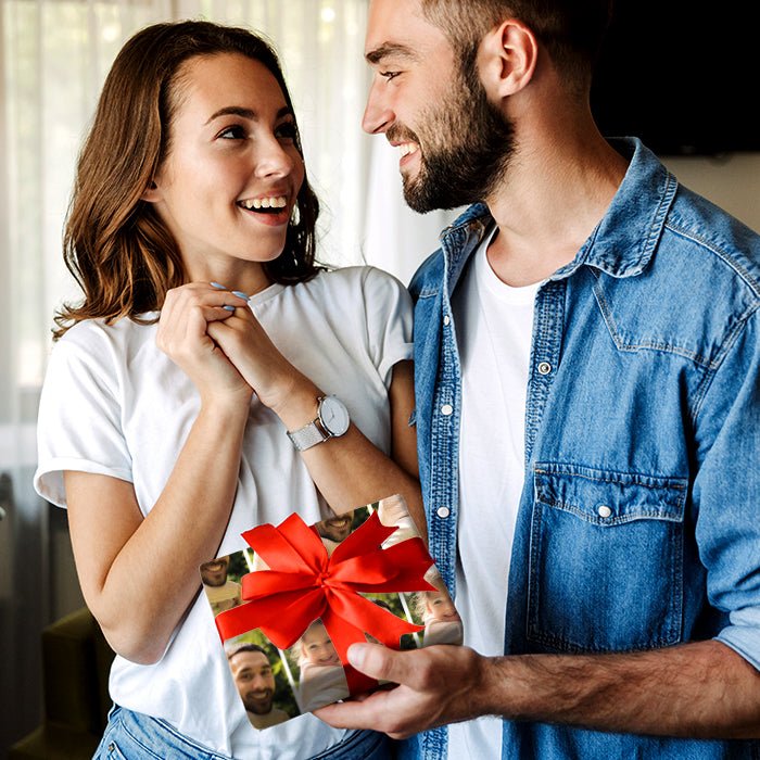 Geschenkpapier personalisiert Geschenkpapier 1 Foto Quadrat - Bild 4