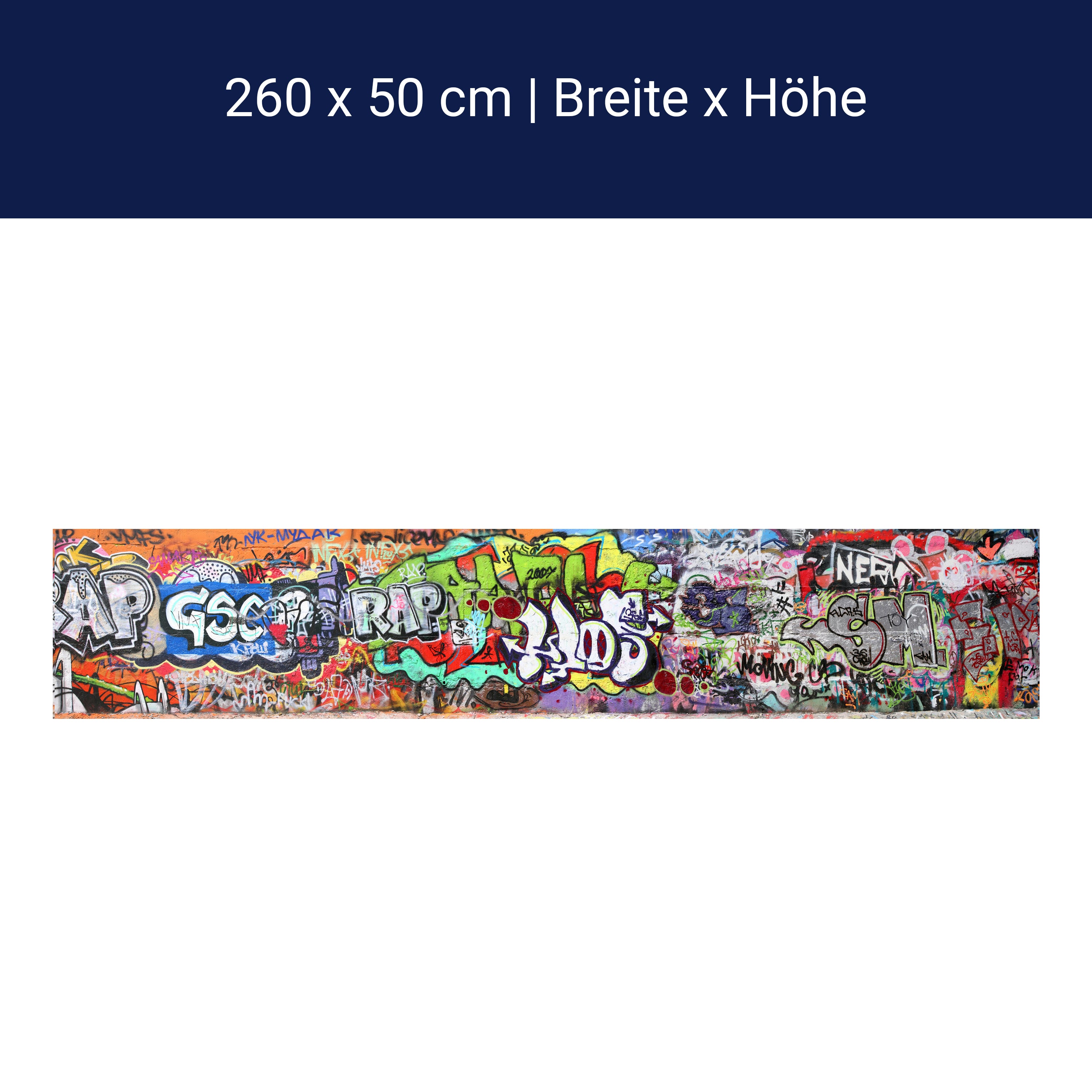 Küchenrückwand Graffiti 1 M0025