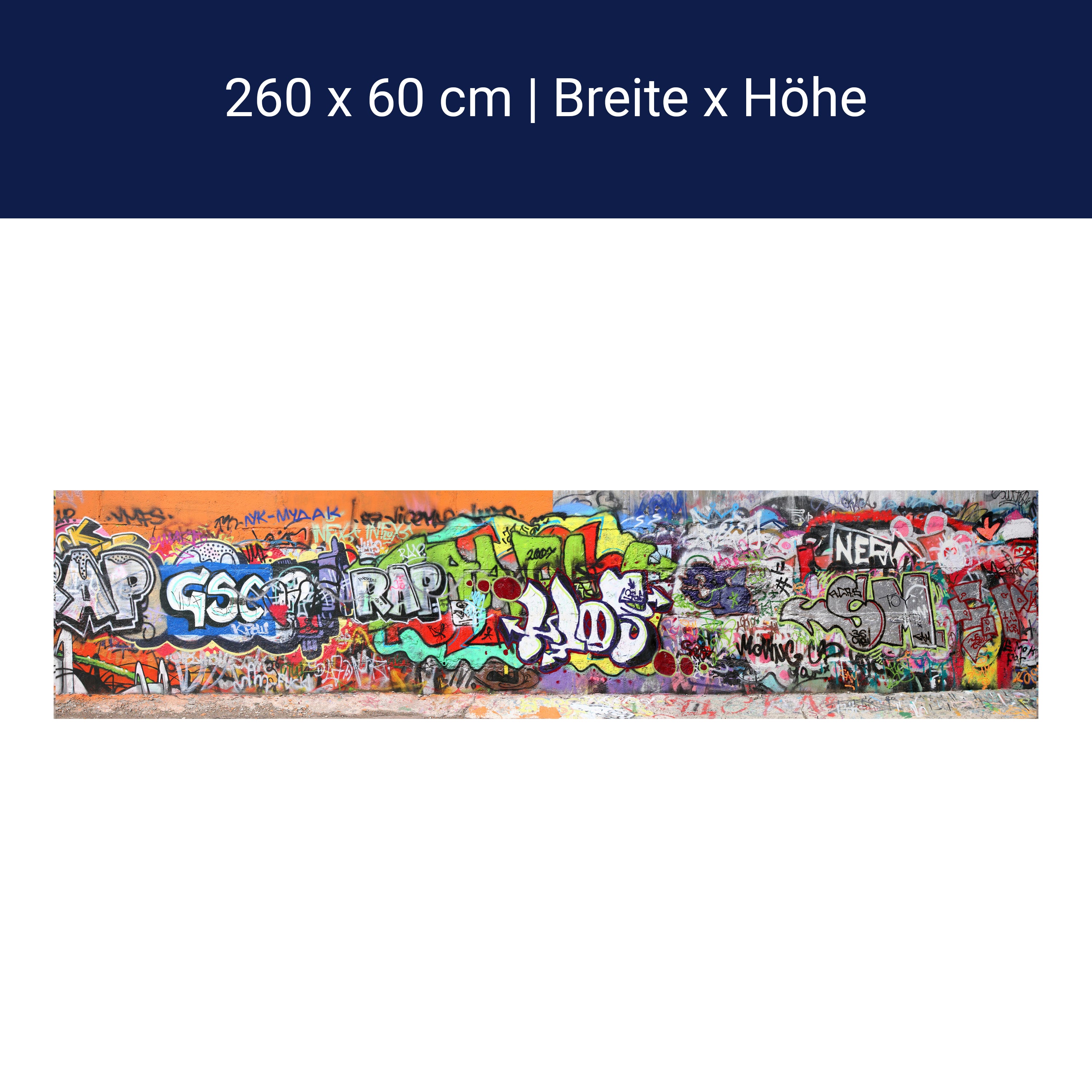 Küchenrückwand Graffiti 1 M0025