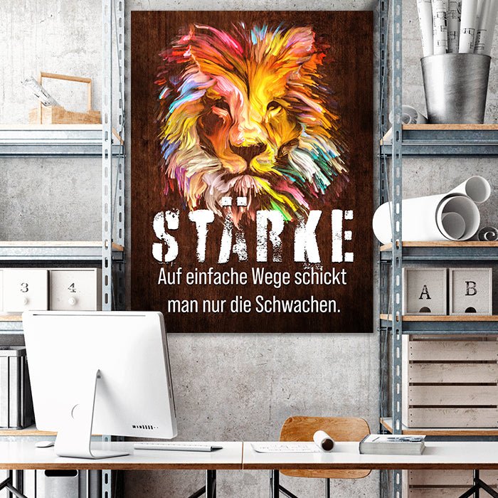 Acrylbild Acrylbild Motivation, Hochformat, Spruch M0026 M0026 - Bild 3