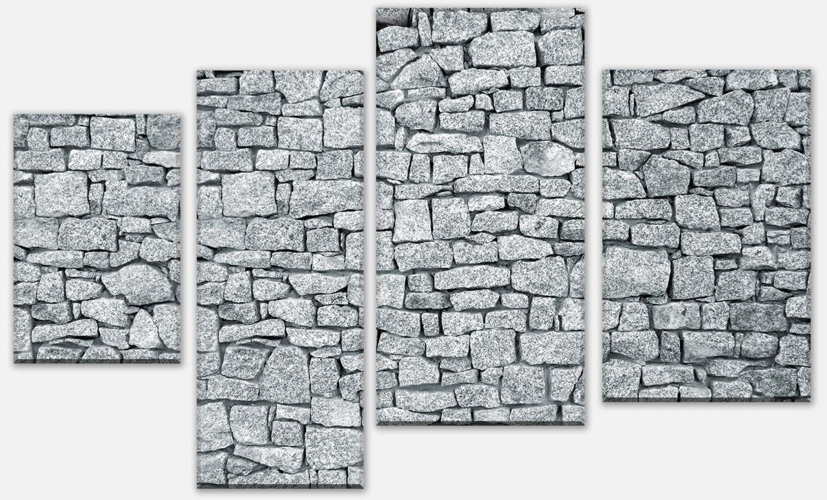 Leinwandbild Mehrteiler Granit M0028