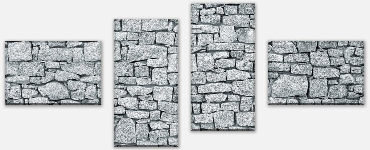 Leinwandbild Mehrteiler Granit M0028