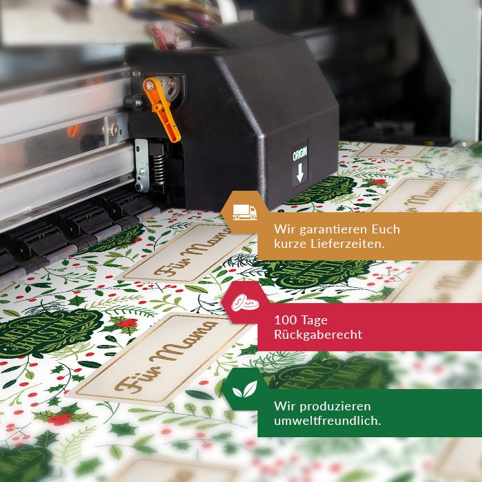 Geschenkpapier personalisiert Geschenkpapier Weihnachten Stechpalme Text M0045 - Bild 7