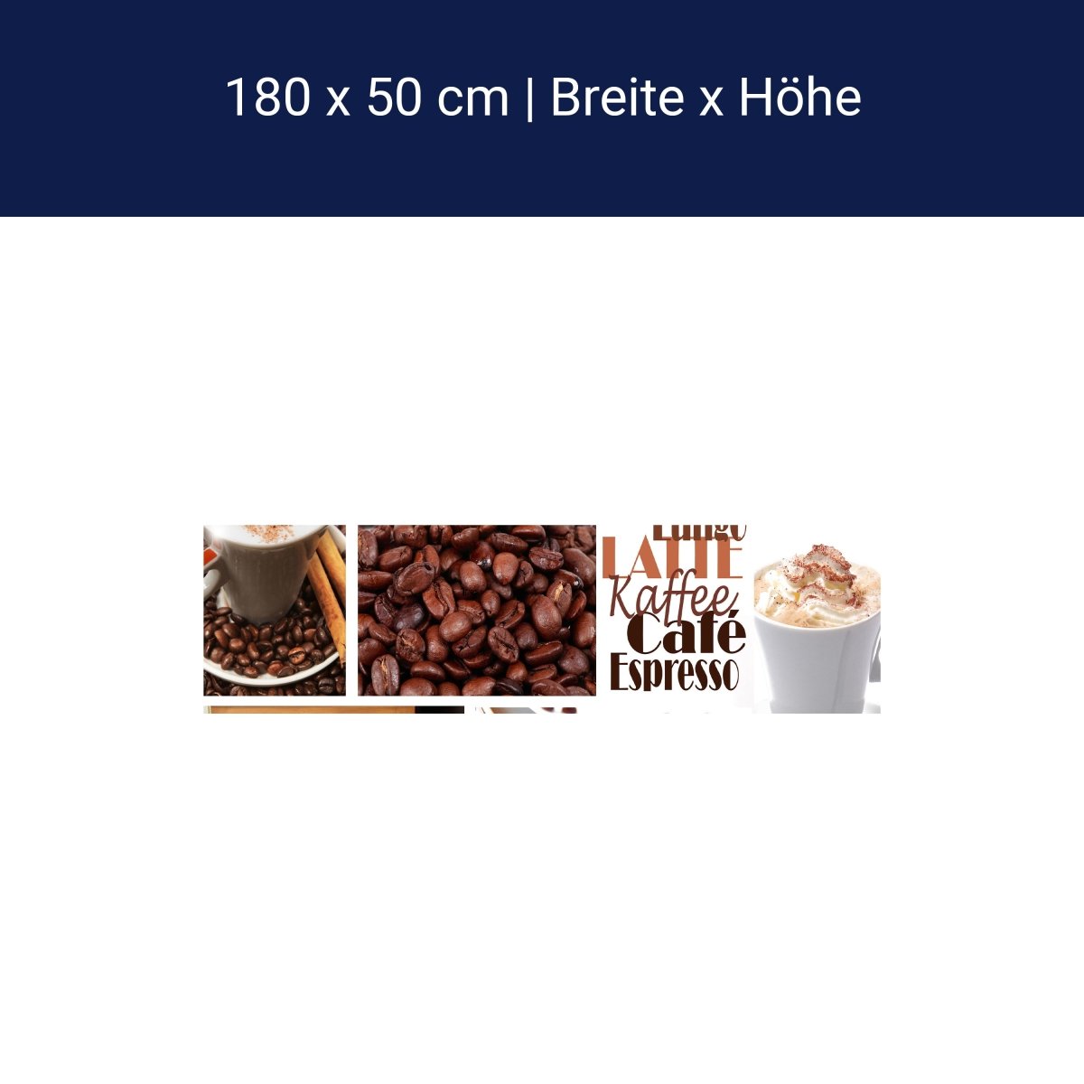 Küchenrückwand Kaffee M0047