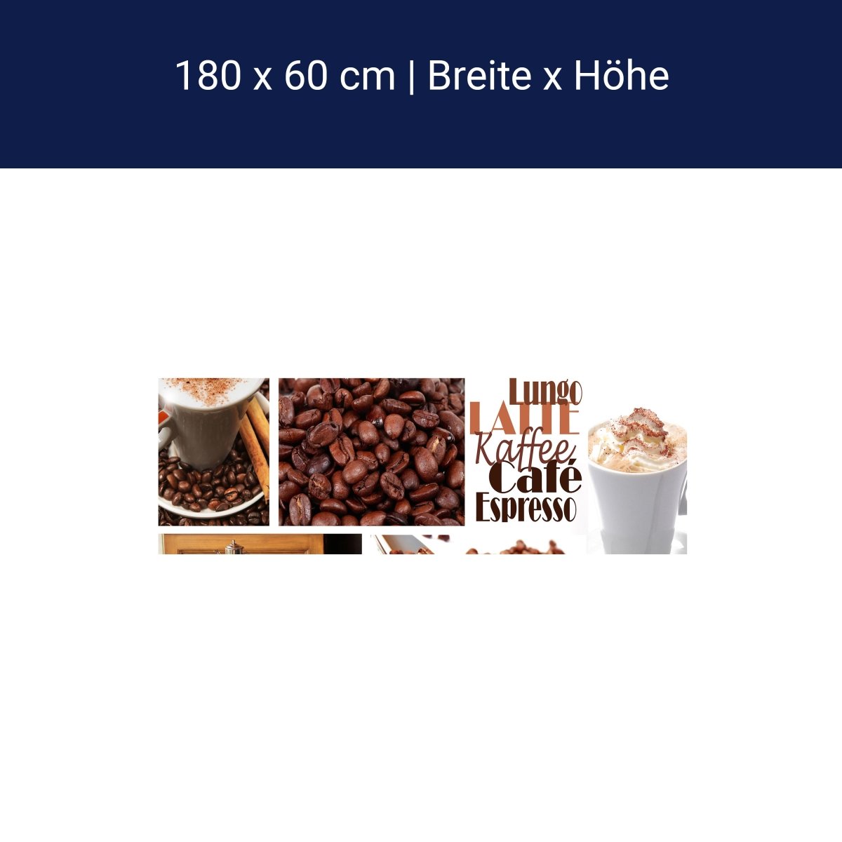 Küchenrückwand Kaffee M0047