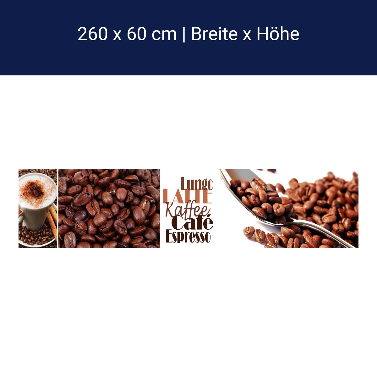 Küchenrückwand Kaffee M0047