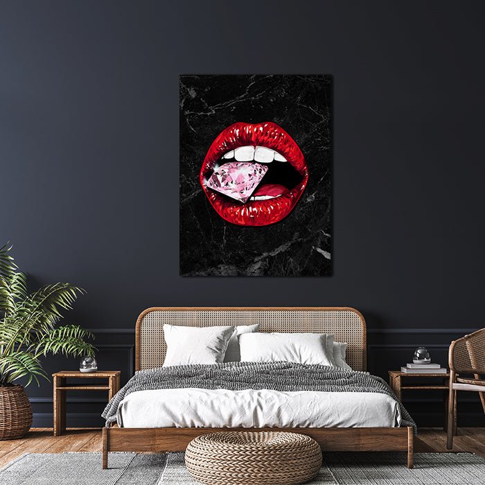 Acrylbild Acrylbild Lippen, Hochformat M0048 M0048 - Bild 3