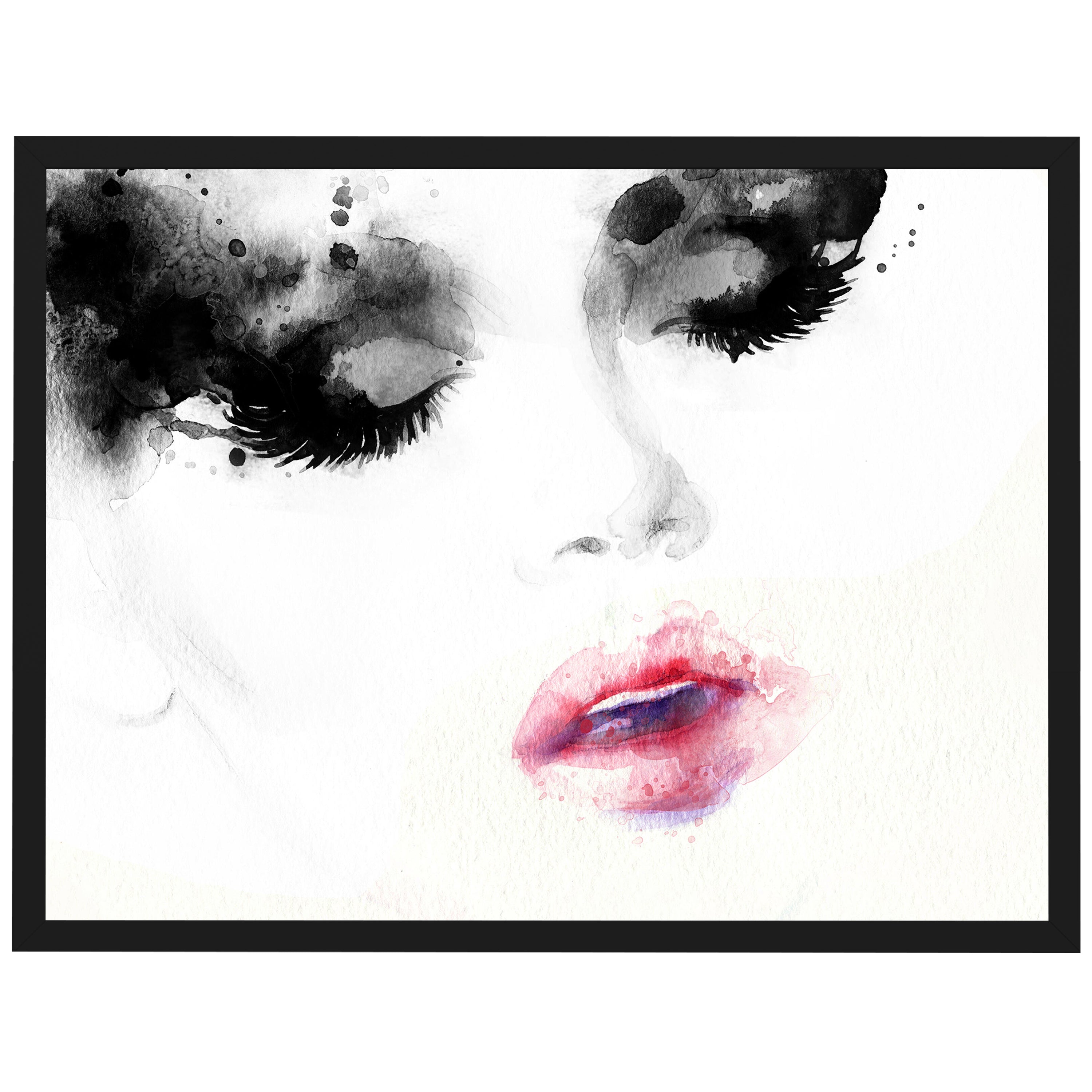 wandmotiv24 Poster, Poster - Lippen - M0050 - Bild 1