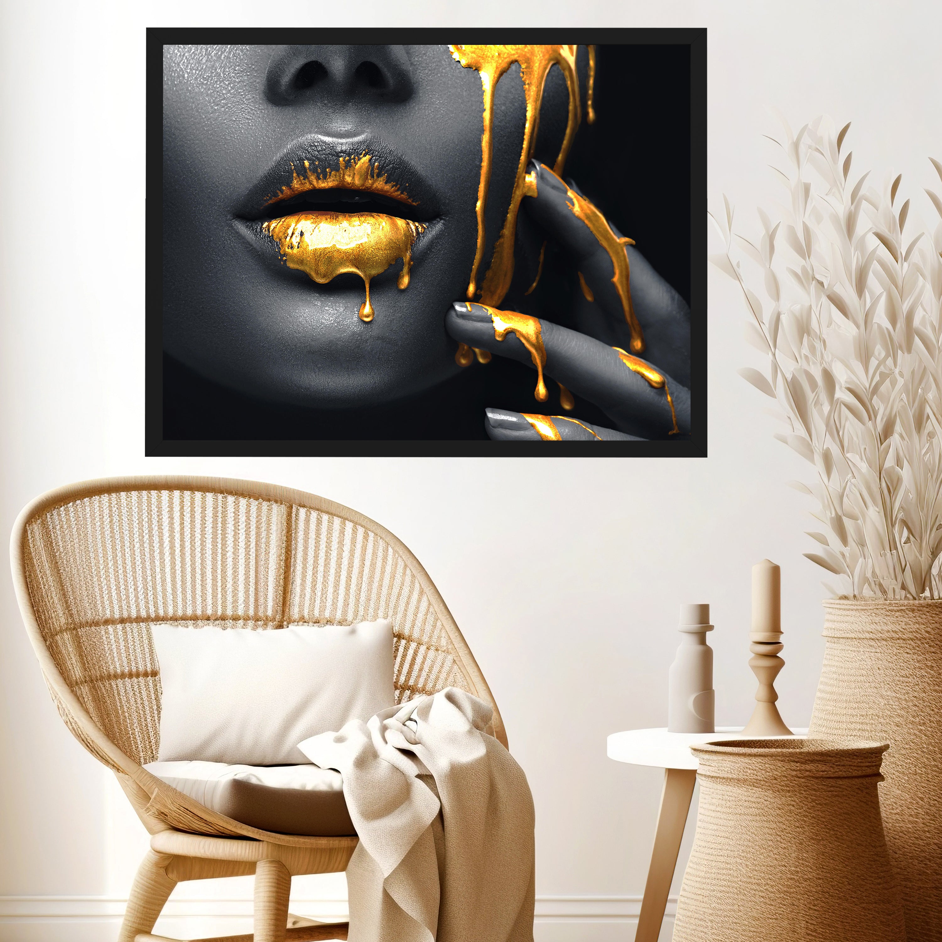 wandmotiv24 Poster, Poster - Lippen - M0052 - Bild 3