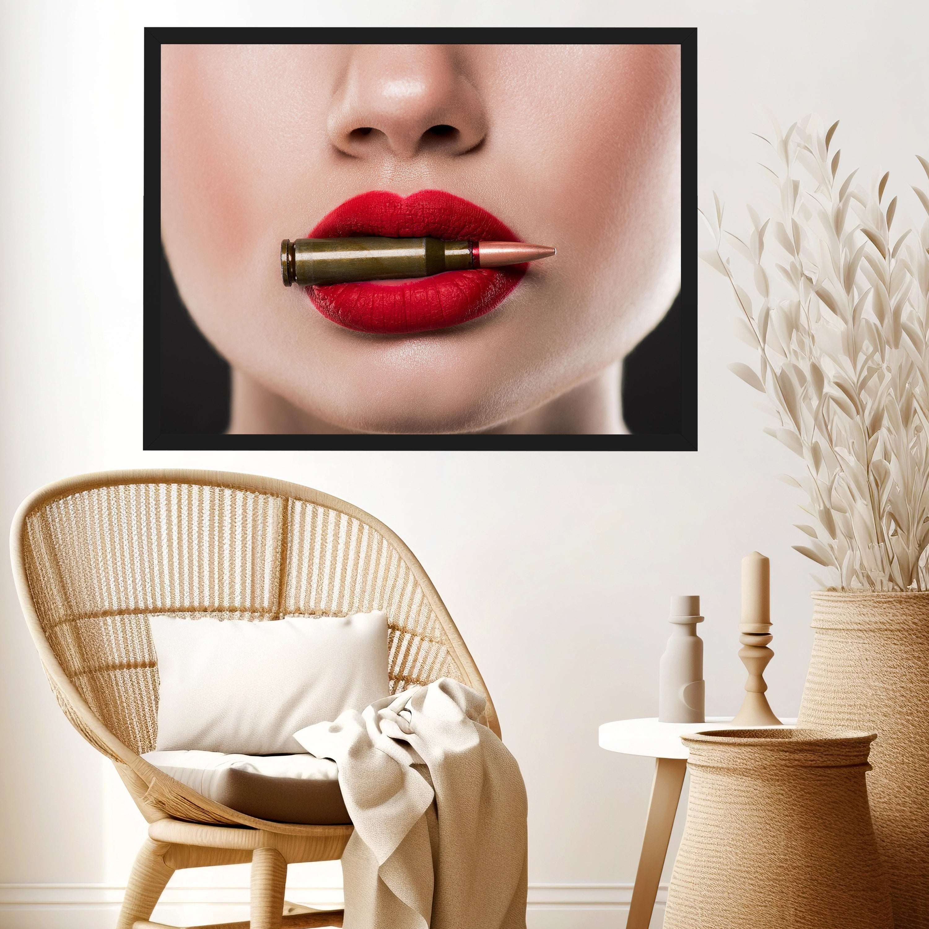 wandmotiv24 Poster, Poster - Lippen - M0055 - Bild 3