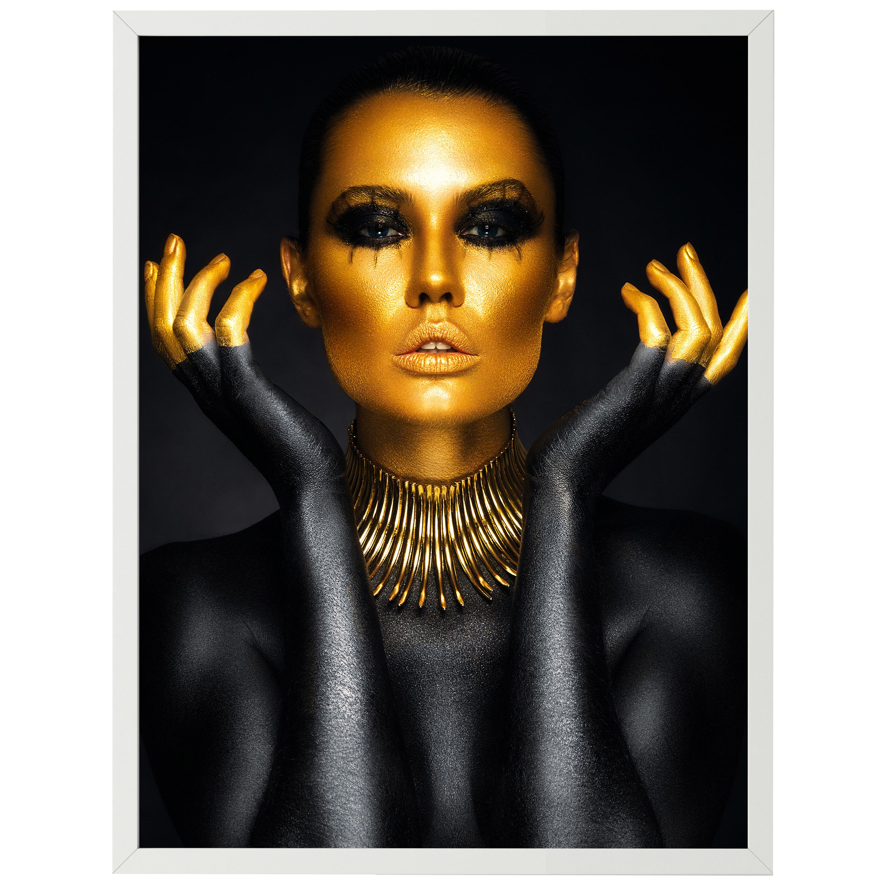 wandmotiv24 Poster, Poster - Gold - M0072 - Bild 1