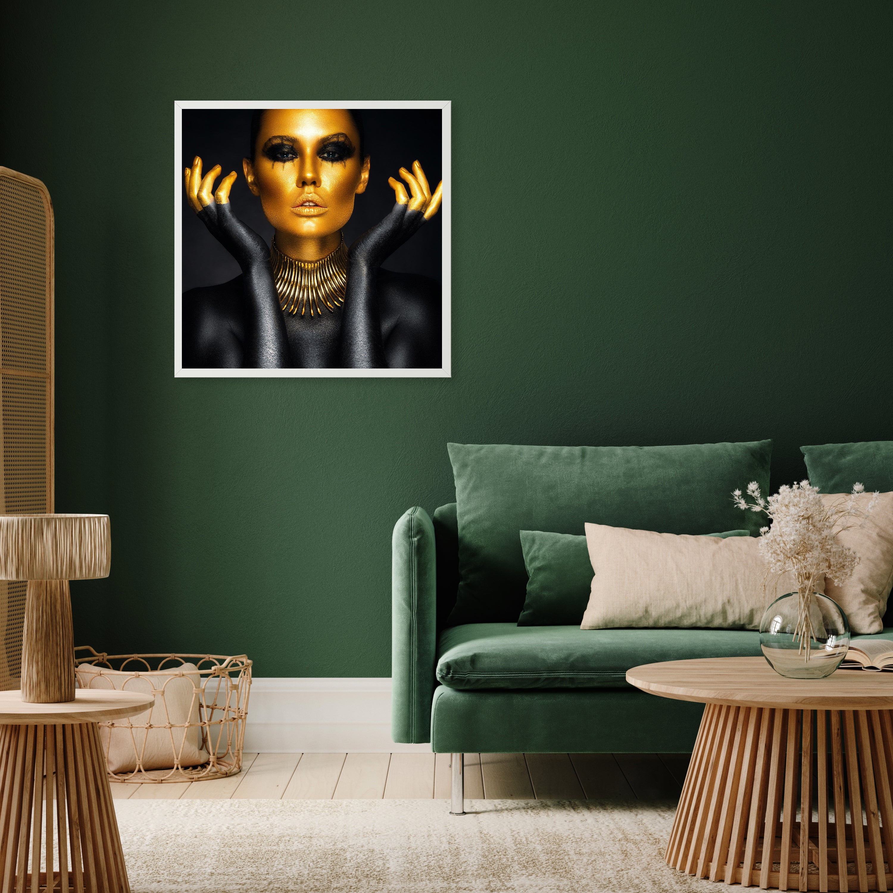 wandmotiv24 Poster, Poster - Gold - M0072 - Bild 5