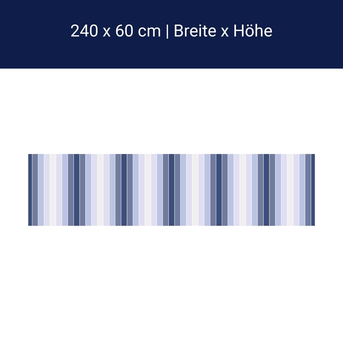 Küchenrückwand Mattes Blau Muster M0088