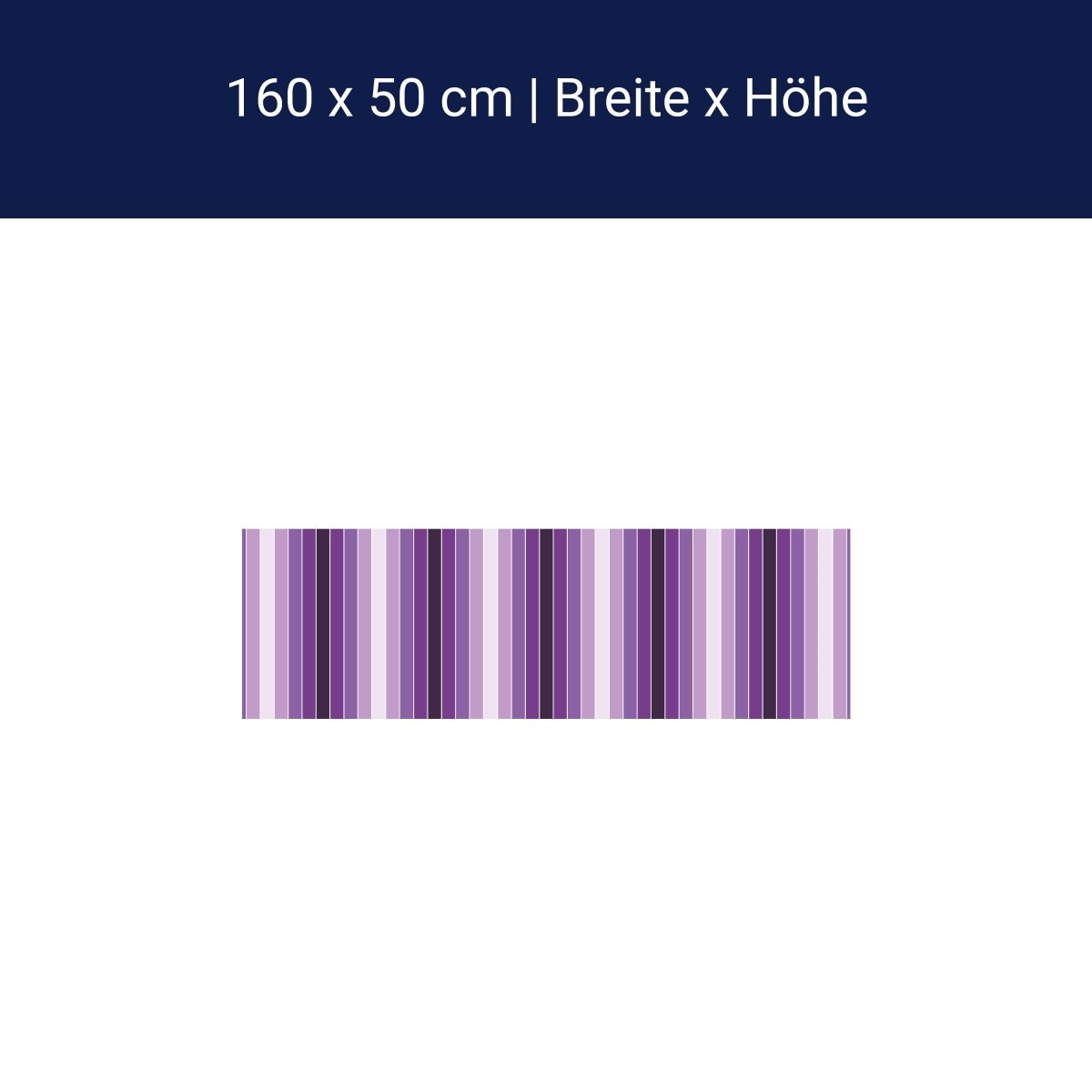 Küchenrückwand Leuchtendes Violett Muster M0092