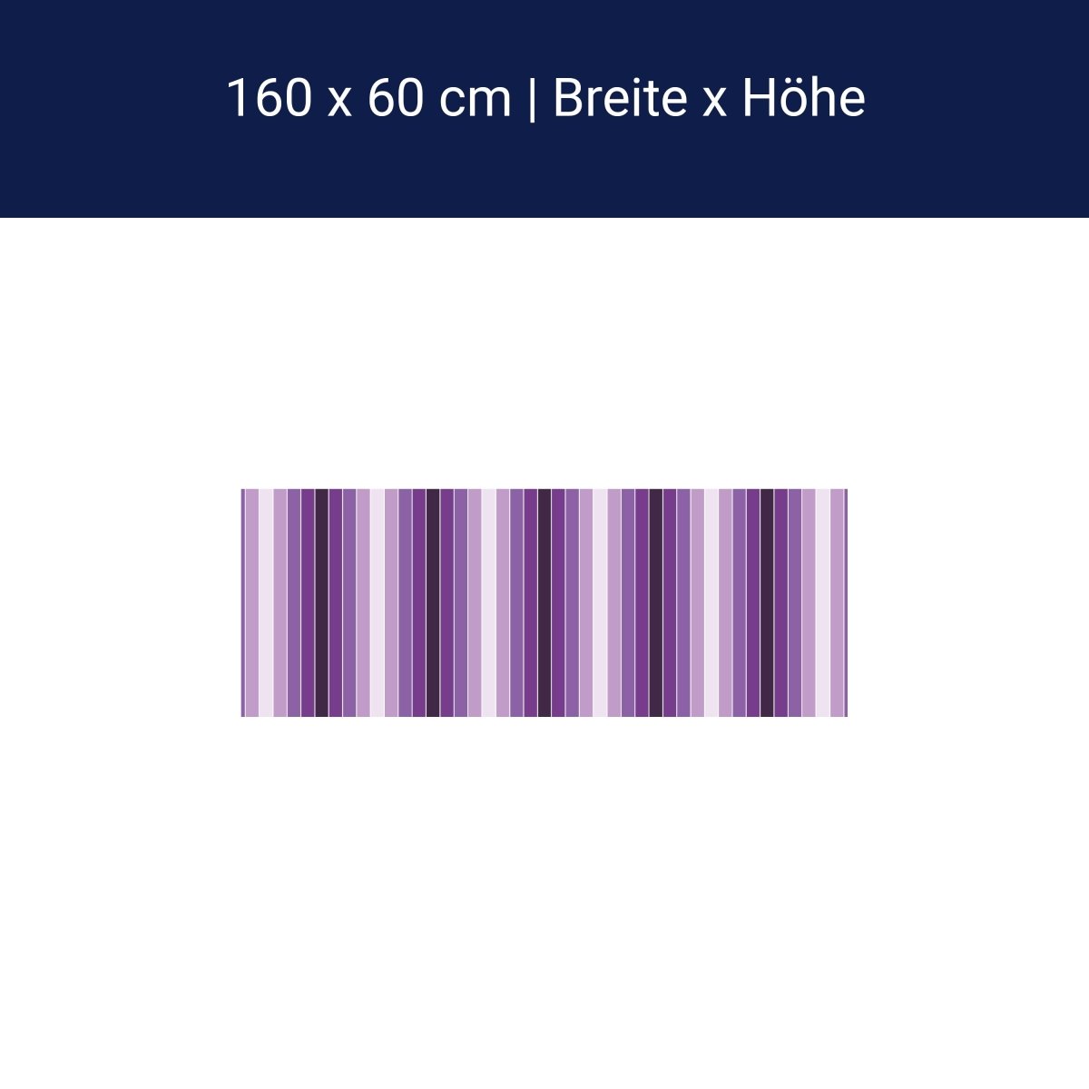 Küchenrückwand Leuchtendes Violett Muster M0092