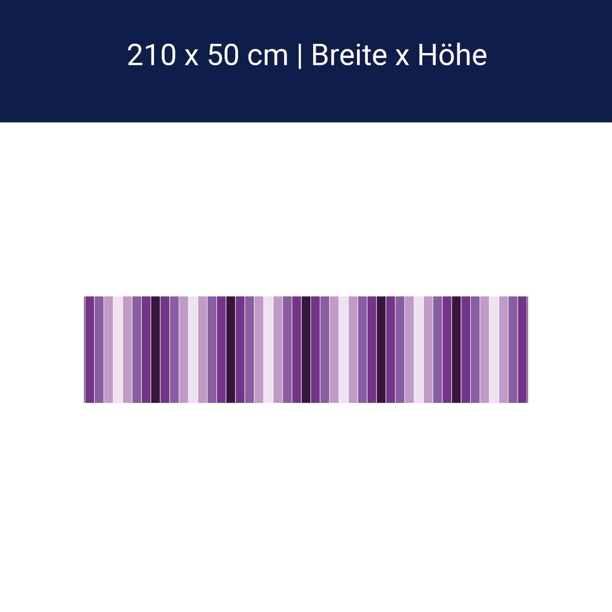 Küchenrückwand Leuchtendes Violett Muster M0092