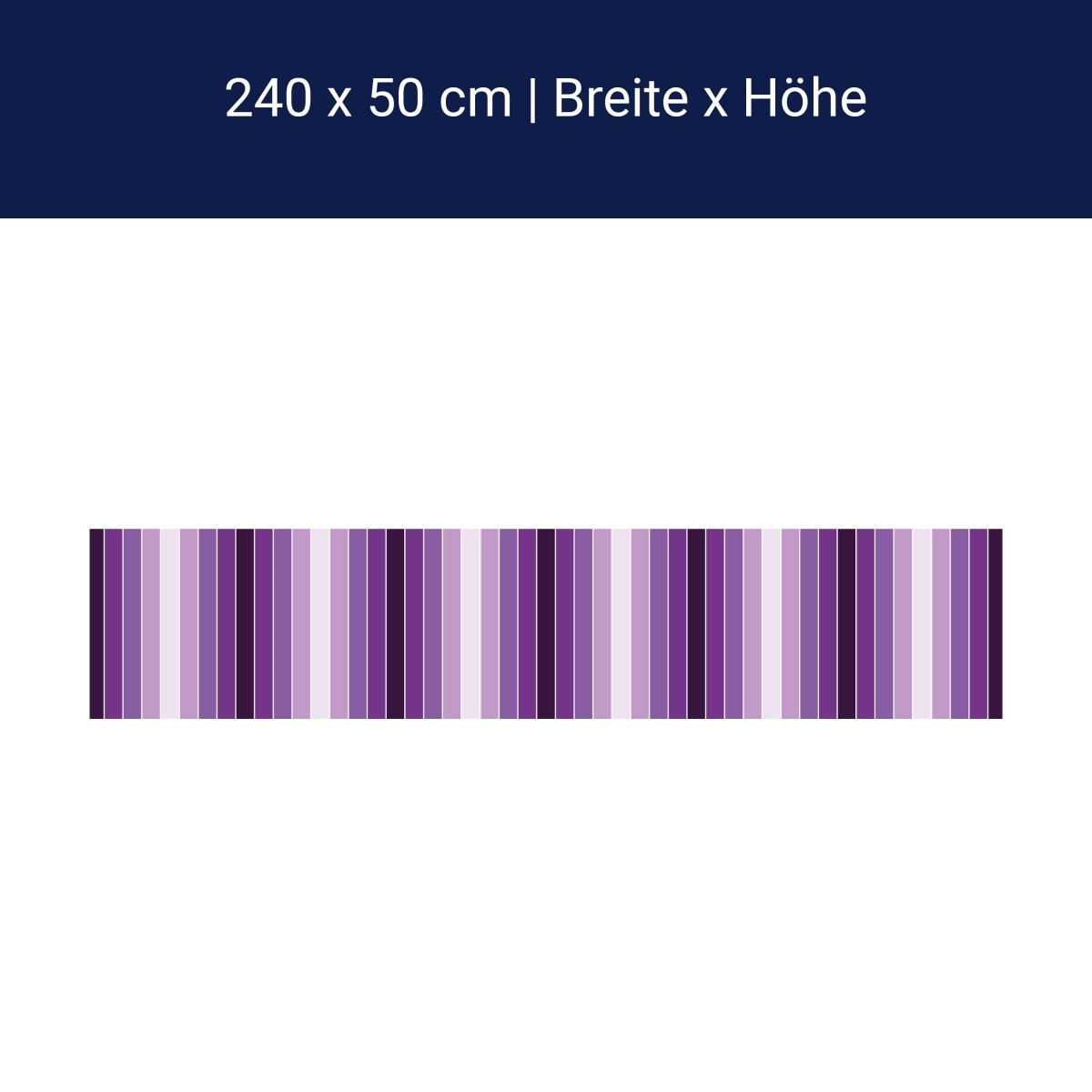 Küchenrückwand Leuchtendes Violett Muster M0092