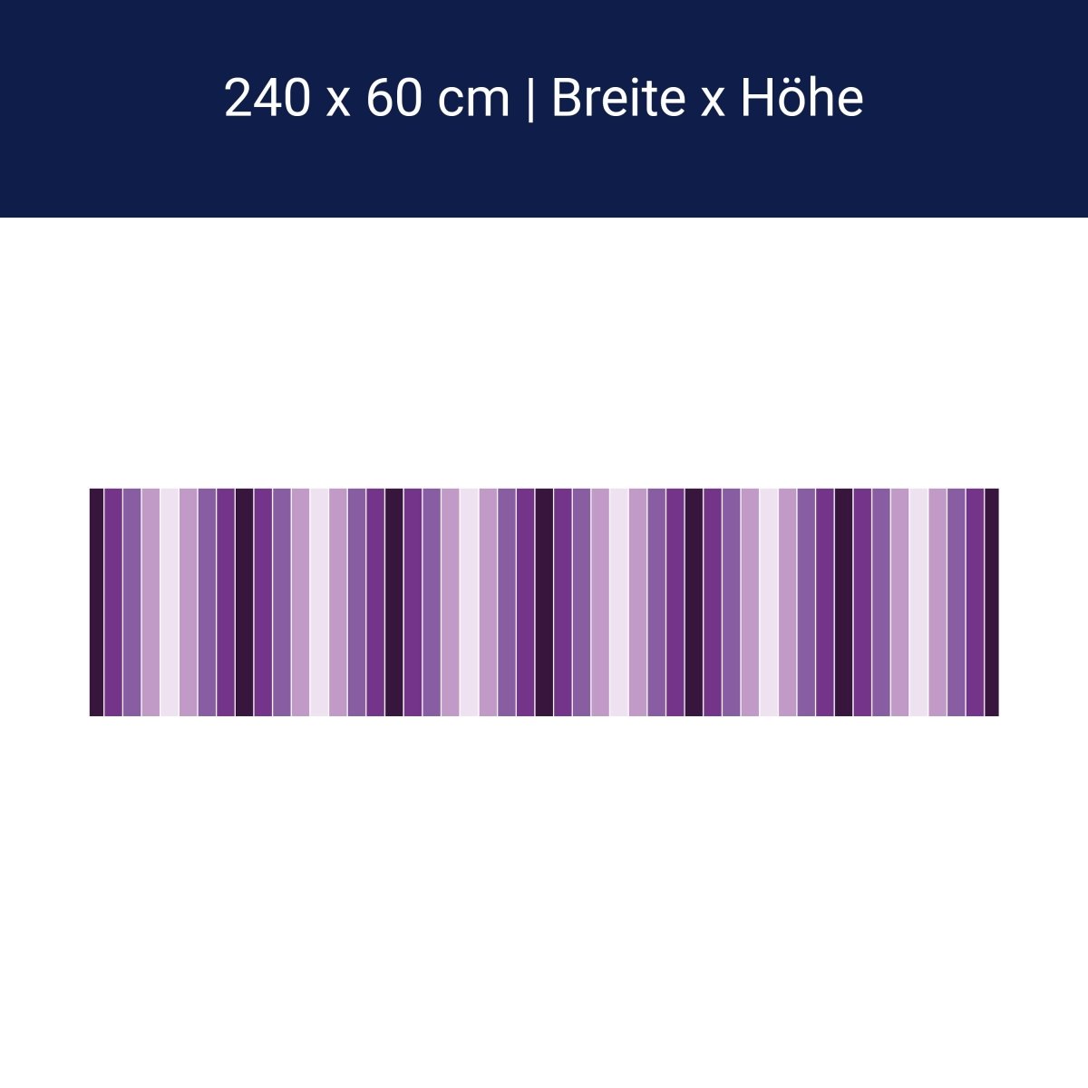 Küchenrückwand Leuchtendes Violett Muster M0092