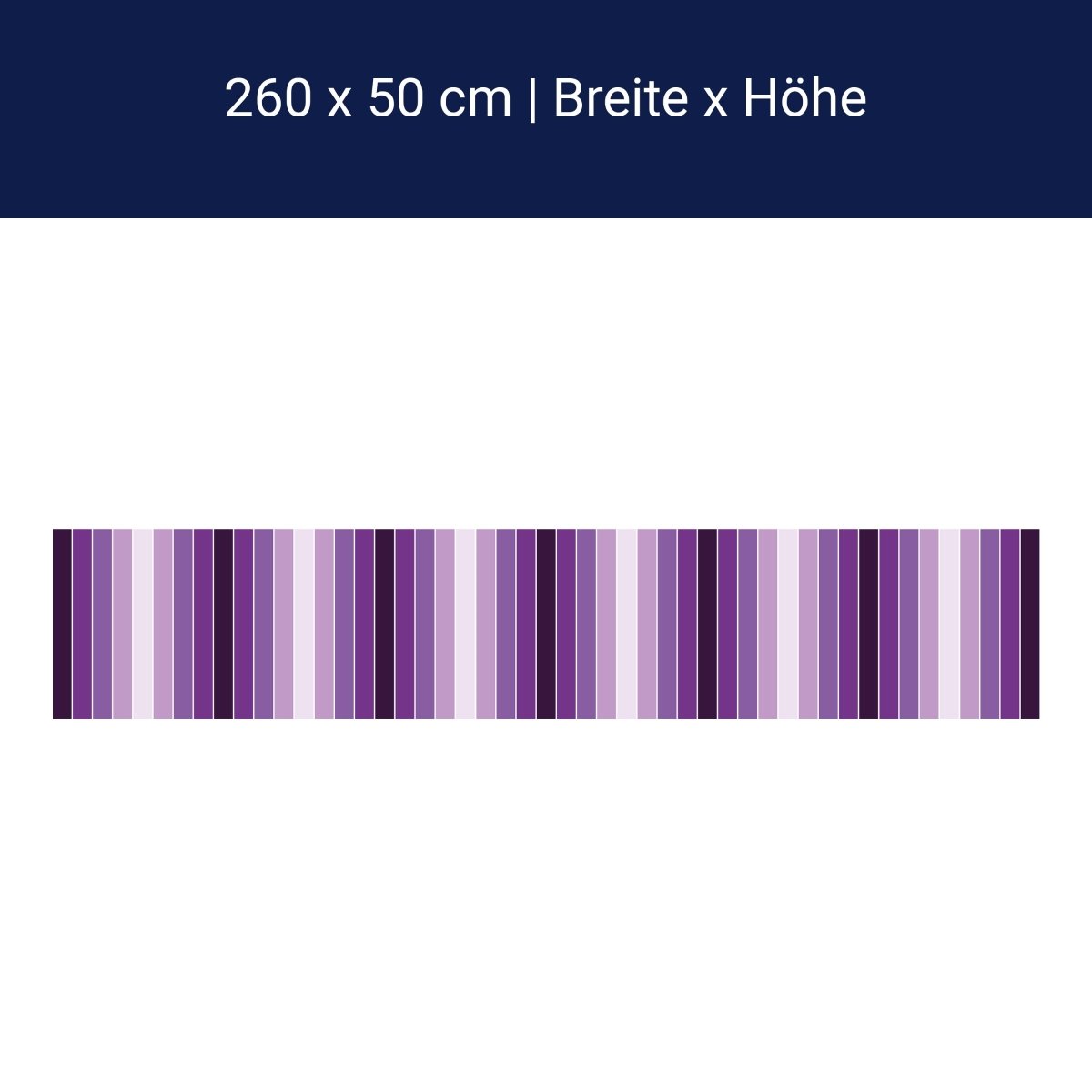 Küchenrückwand Leuchtendes Violett Muster M0092