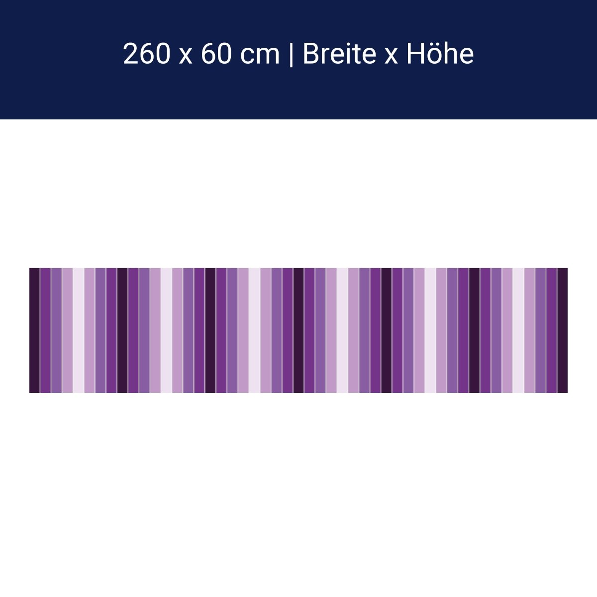 Küchenrückwand Leuchtendes Violett Muster M0092