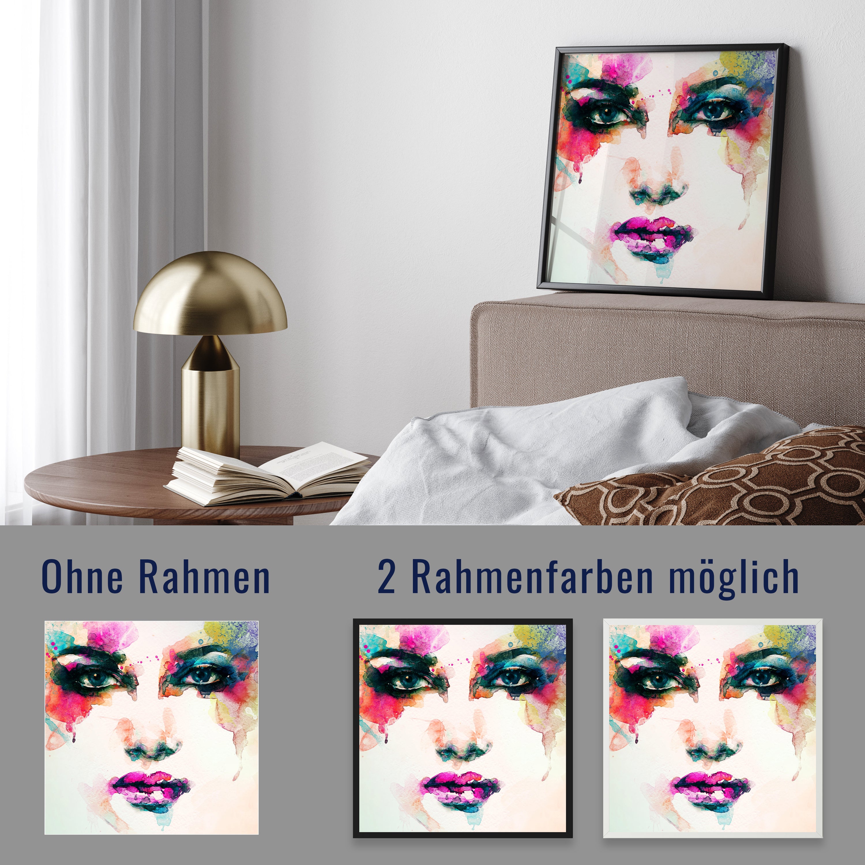 wandmotiv24 Poster, Poster - Makeup - M0095 - Bild 4