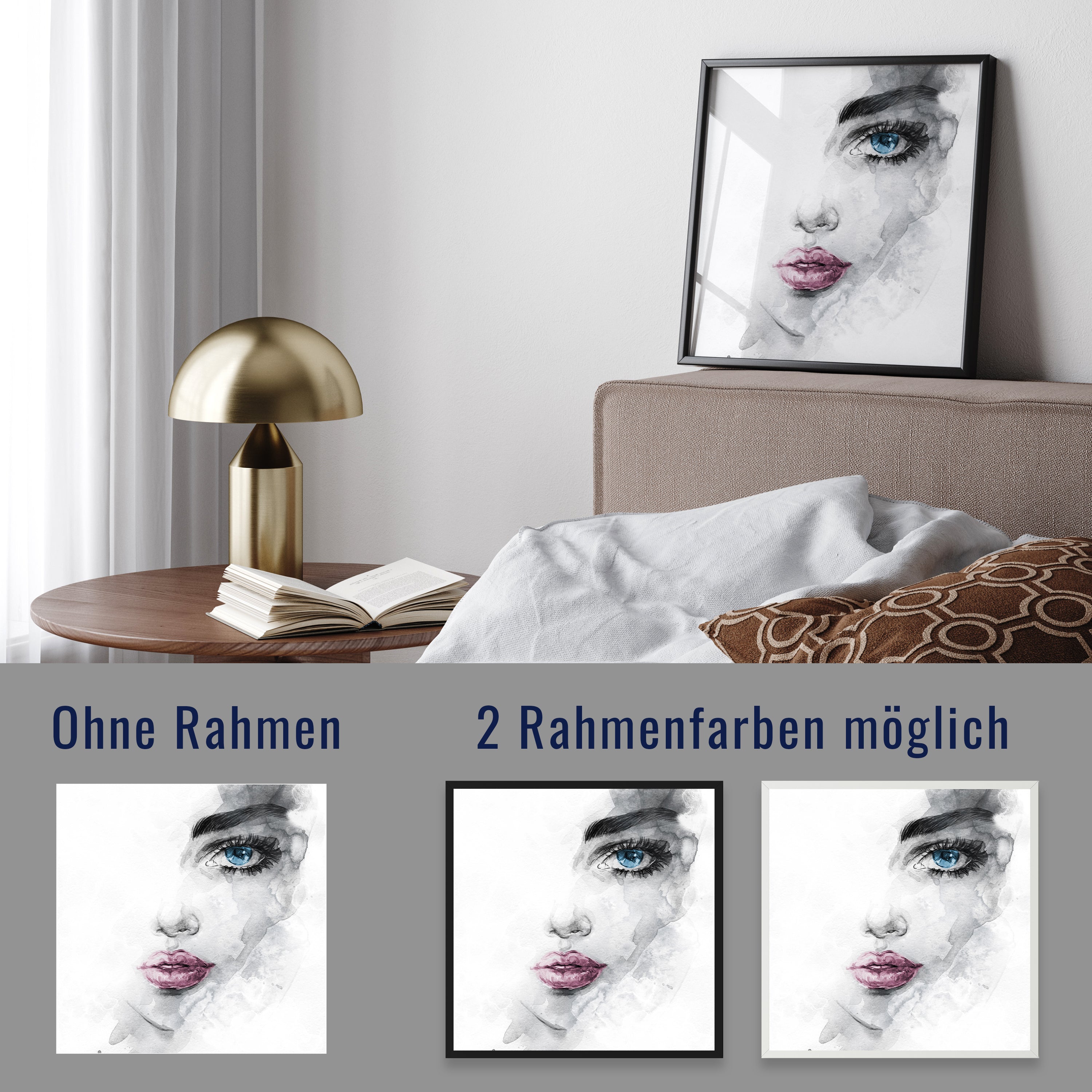 wandmotiv24 Poster, Poster - Makeup - M0109 - Bild 4