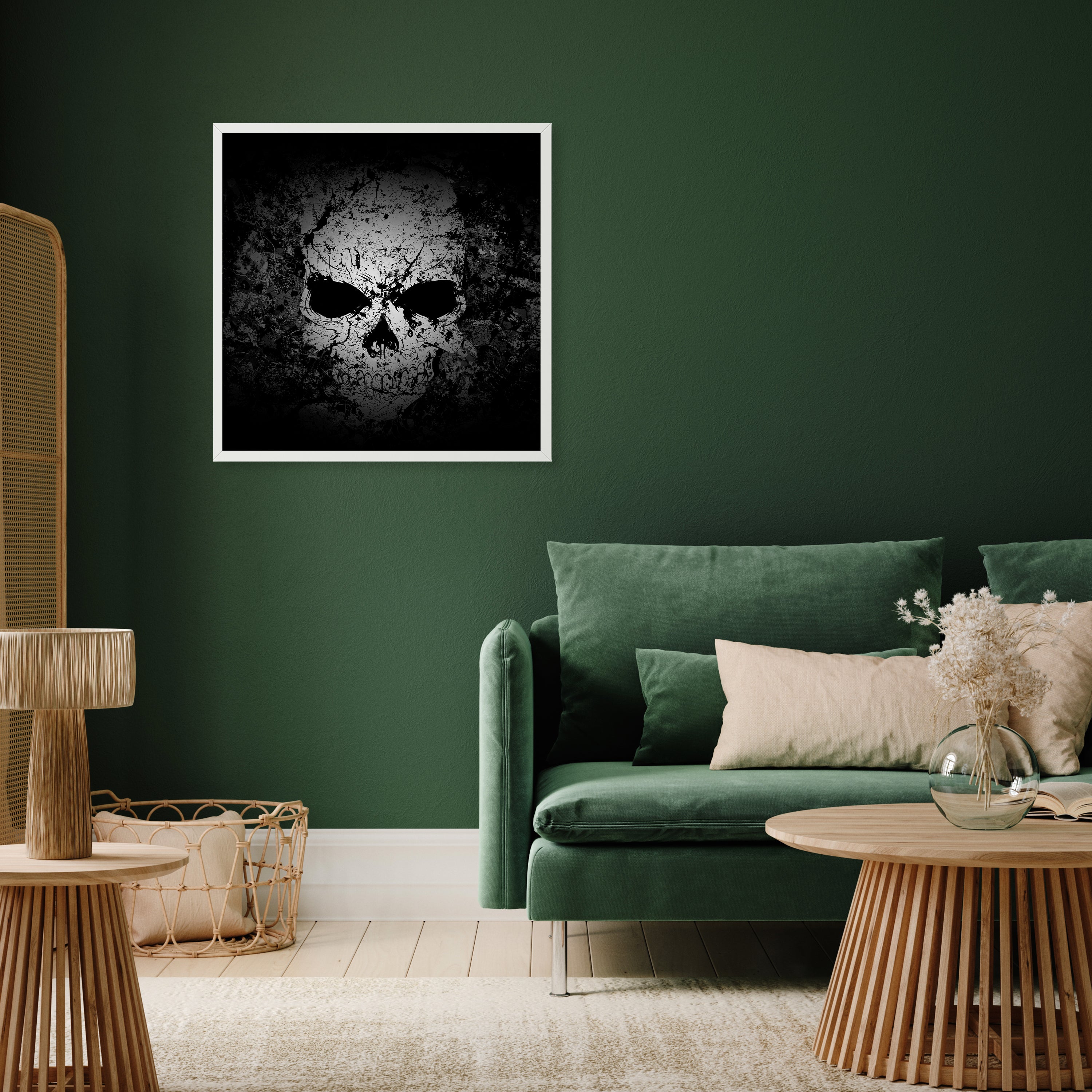 wandmotiv24 Poster, Poster - Totenkopf - M0119 - Bild 5