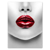 Leinwandbild Frauen Lippen M0153