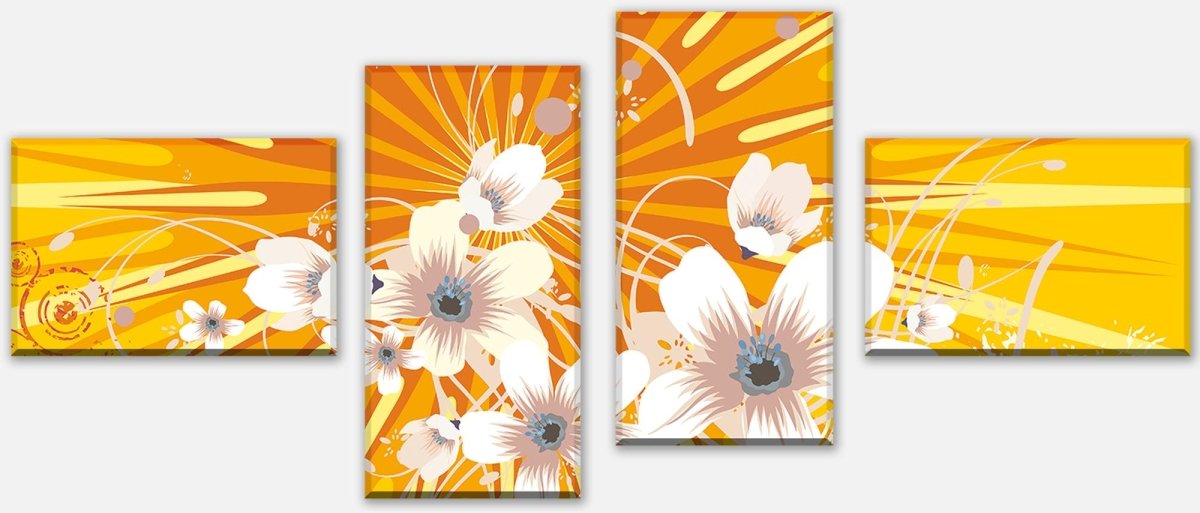 Leinwandbild Mehrteiler Nicole Floral M0187