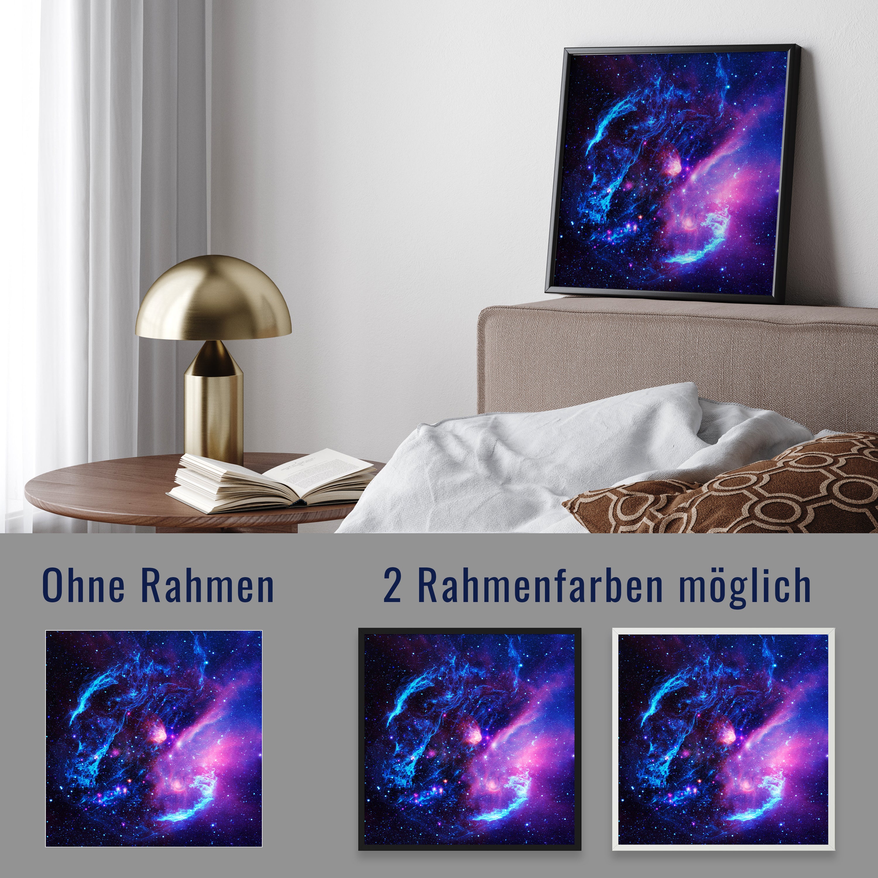 wandmotiv24 Poster, Poster - Weltraum, Sterne, All - M0191 - Bild 4