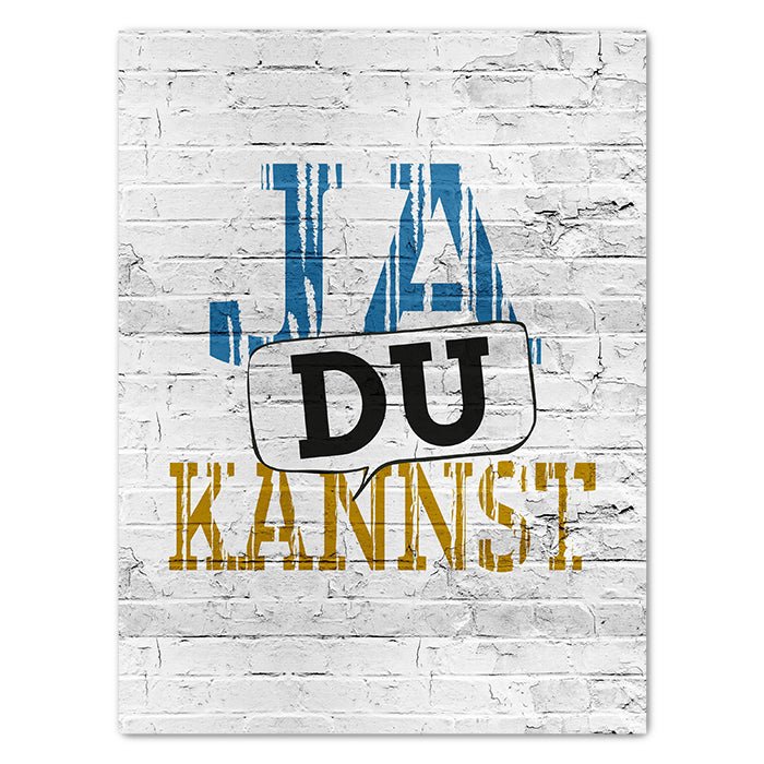 Leinwandbild Motivation, Hochformat M0199 kaufen - Bild 1