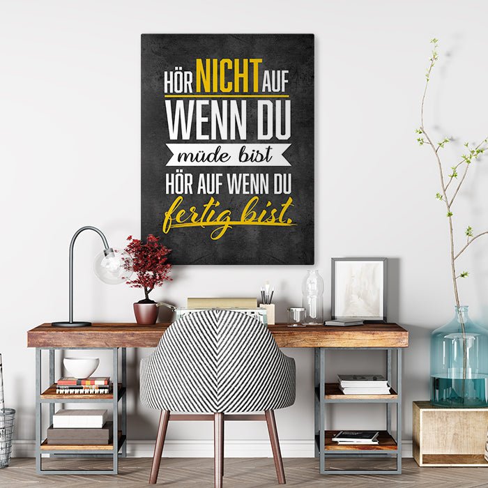 Leinwandbild Motivation, Hochformat M0203 kaufen - Bild 2